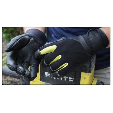 IMPACTO PROTECTIVE PRODUCTS Impacto Protective Products AV759040 Anti-Vibration Mechanics style Glove; Black - Large AV759040